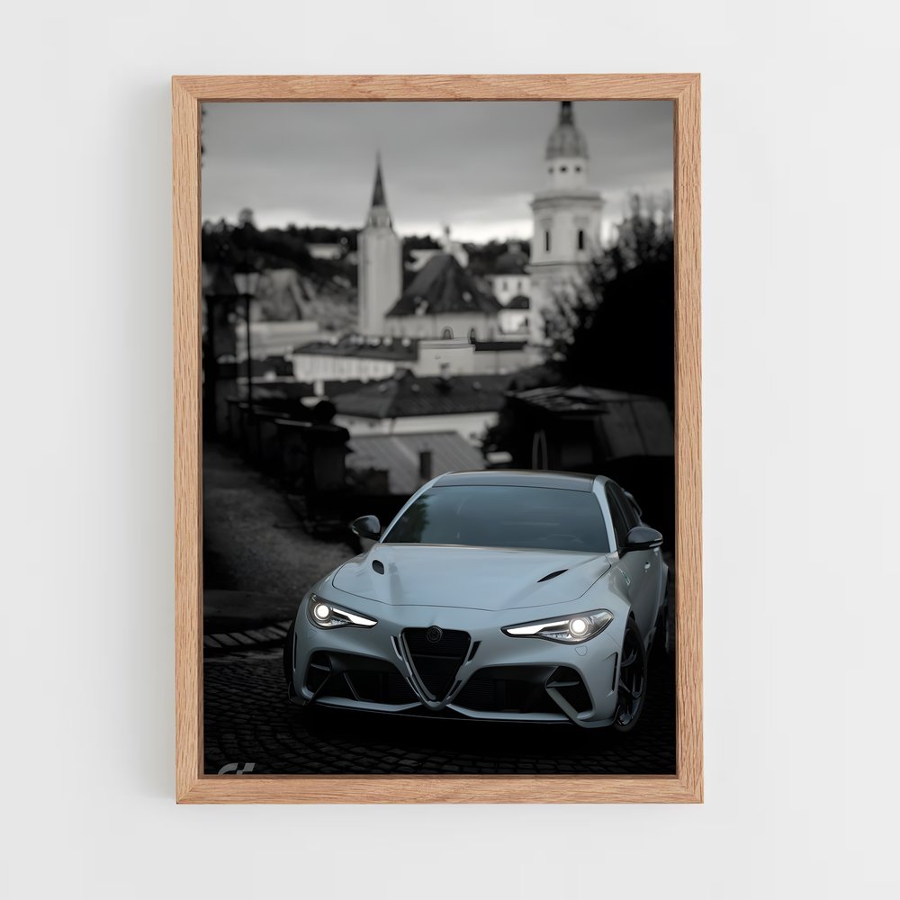 Poster Éclat de Cinquante – affiche Alfa Romeo (vue 4)